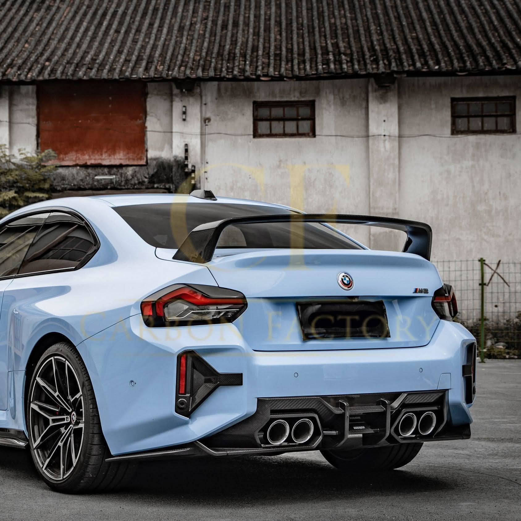 MP Style 2 Pre-Preg Carbon Fibre Boot Spoiler for BMW G87 M2 G42 2 Series 23-Present