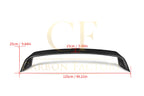 MP Style 2 Pre-Preg Carbon Fibre Boot Spoiler for BMW G87 M2 G42 2 Series 23-Present