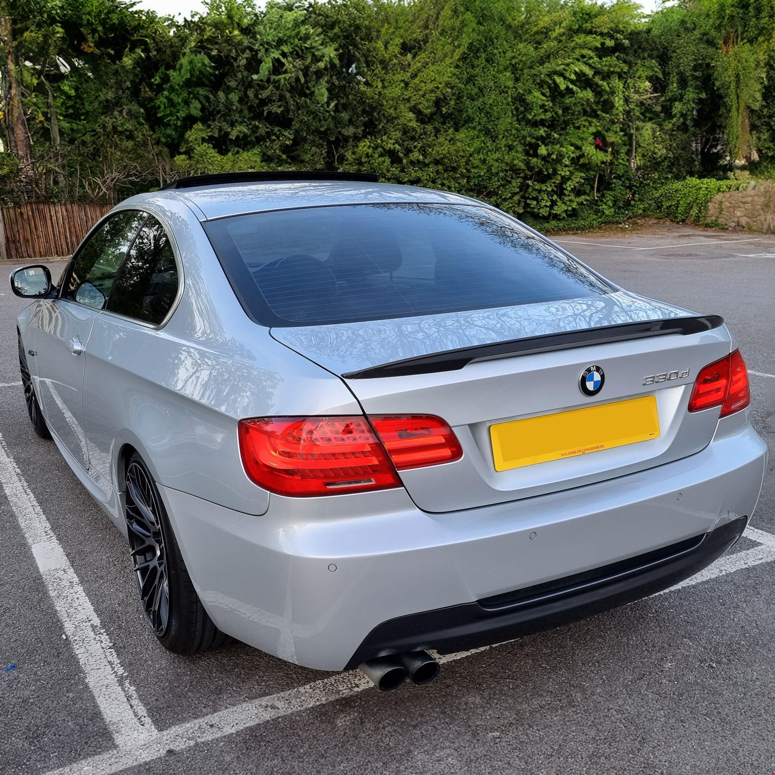 MP Style Pre-Preg Carbon Fibre Boot Spoiler for BMW 3 Series E92 Coupe inc M3 07-13