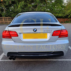 MP Style Pre-Preg Carbon Fibre Boot Spoiler for BMW 3 Series E92 Coupe inc M3 07-13
