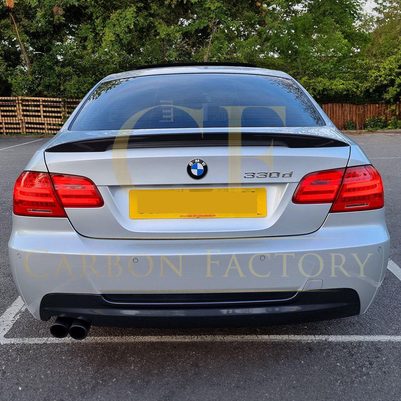 MP Style Pre-Preg Carbon Fibre Boot Spoiler for BMW 3 Series E92 Coupe inc M3 07-13