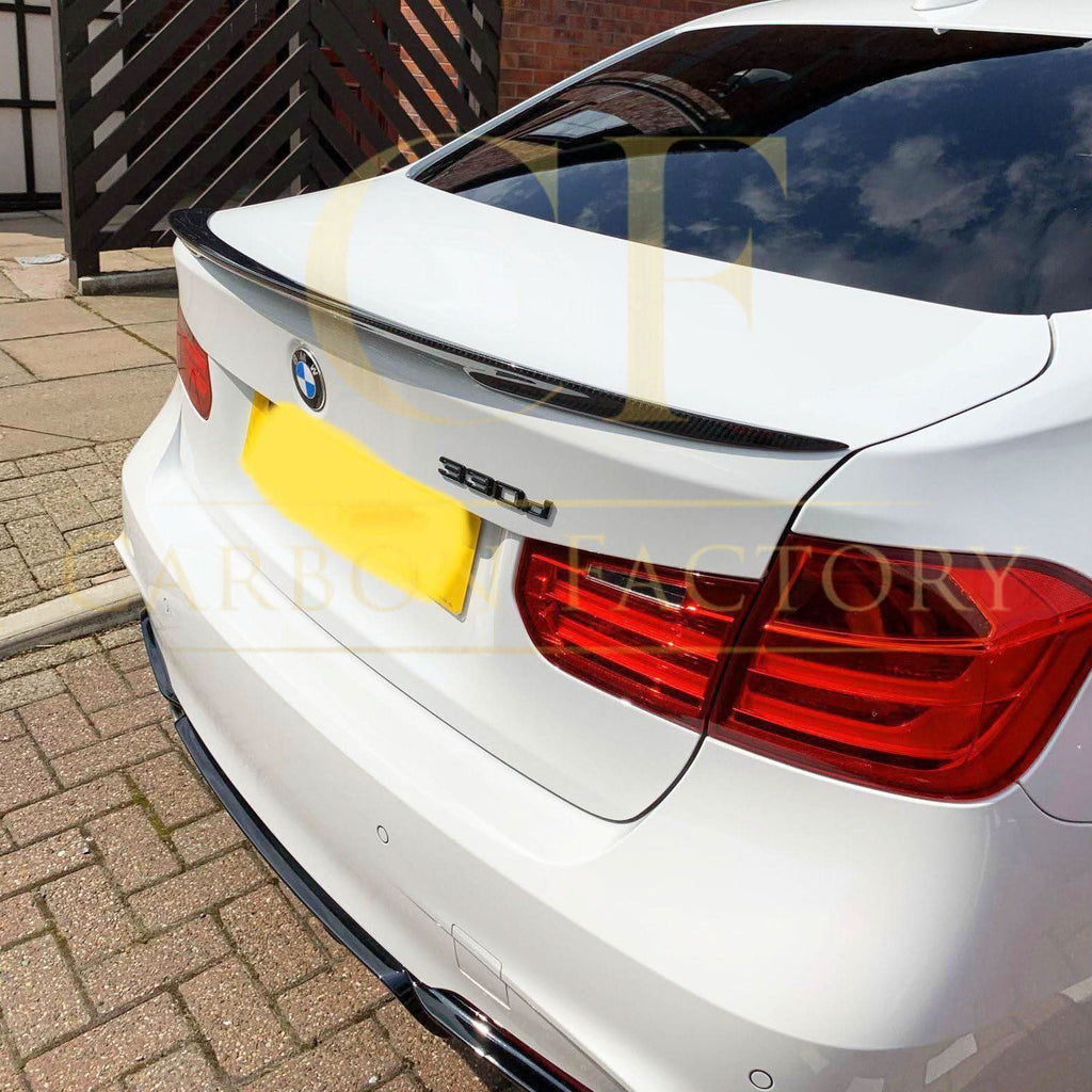MP Style Pre-Preg Carbon Fibre Boot Spoiler for BMW 3 Series F30 F80 Saloon inc M3 13-18