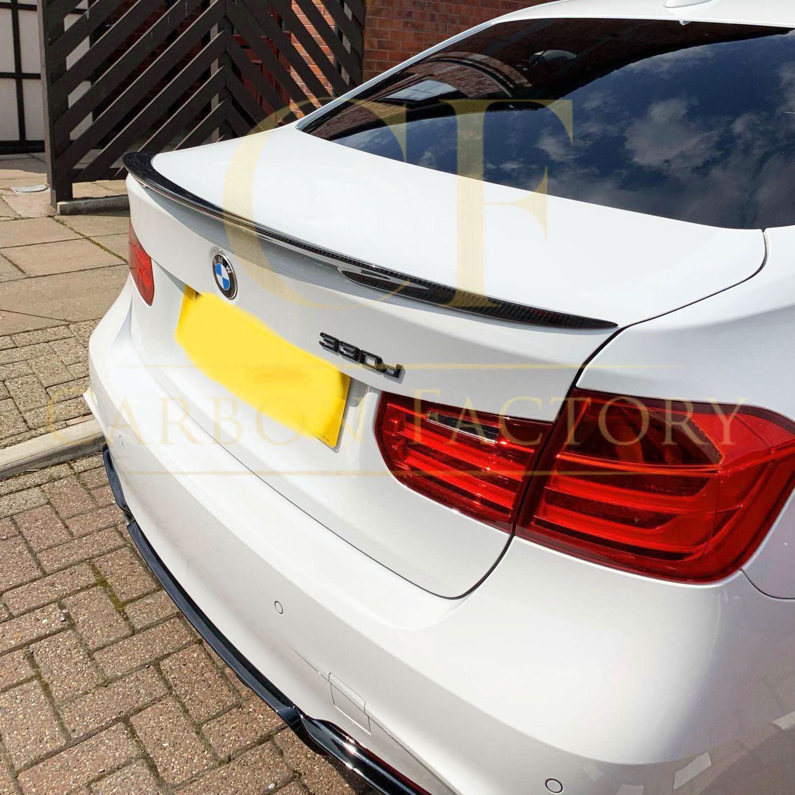 MP Style Pre-Preg Carbon Fibre Boot Spoiler for BMW 3 Series F30 F80 Saloon inc M3 13-18