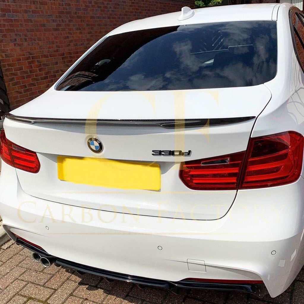 MP Style Pre-Preg Carbon Fibre Boot Spoiler for BMW 3 Series F30 F80 Saloon inc M3 13-18