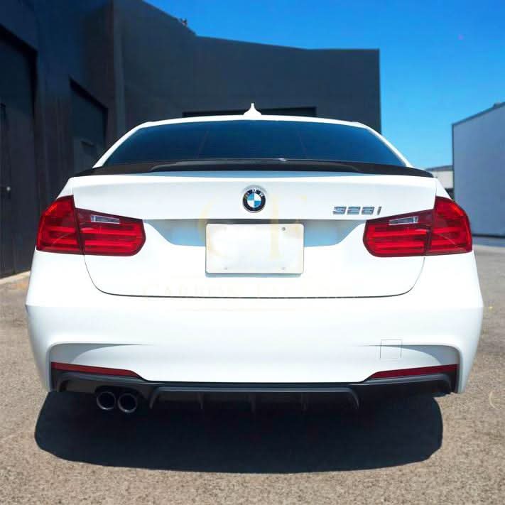 MP Style Pre-Preg Carbon Fibre Boot Spoiler for BMW 3 Series F30 F80 Saloon inc M3 13-18