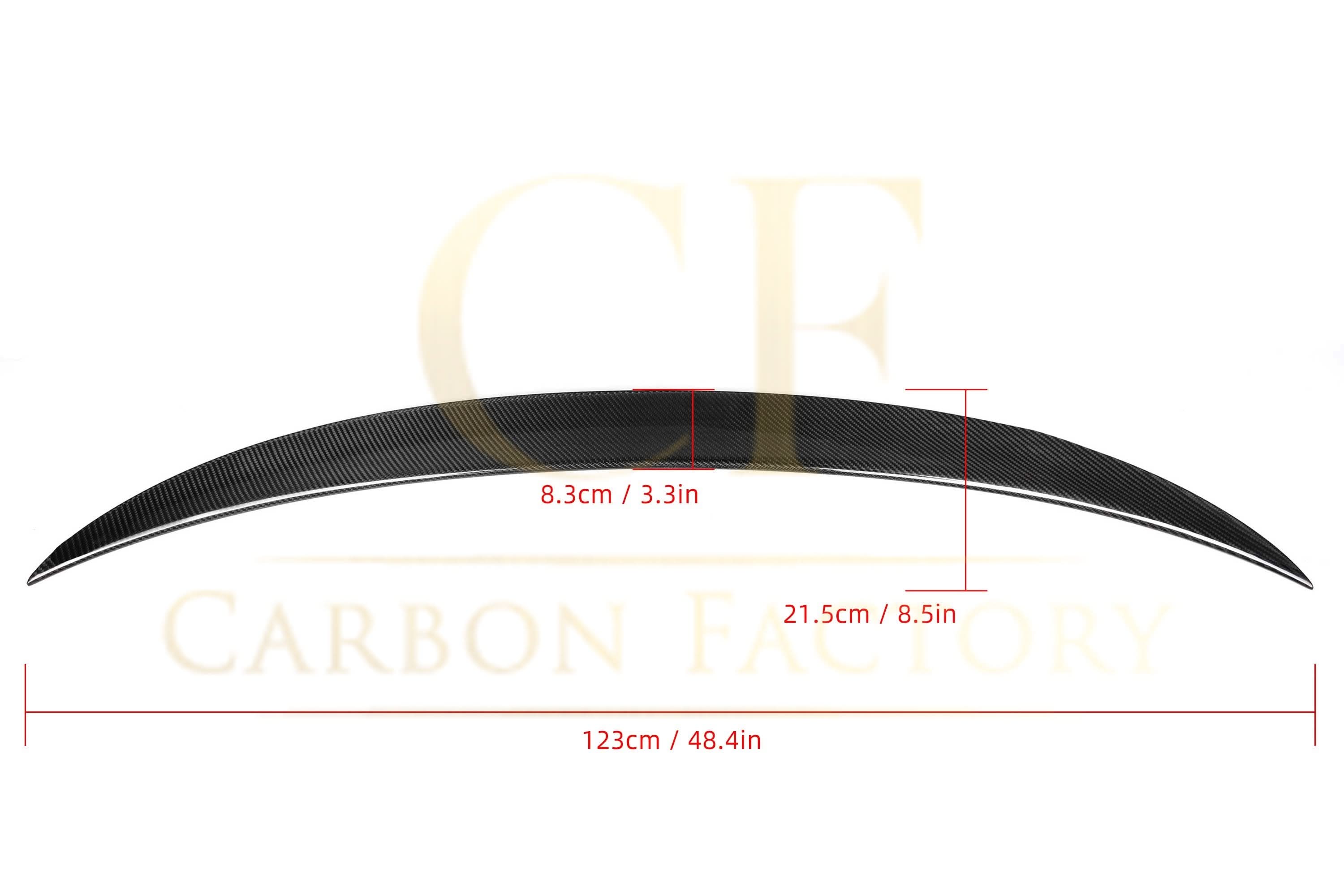 MP Style Pre-Preg Carbon Fibre Boot Spoiler for BMW 3 Series F30 F80 Saloon inc M3 13-18