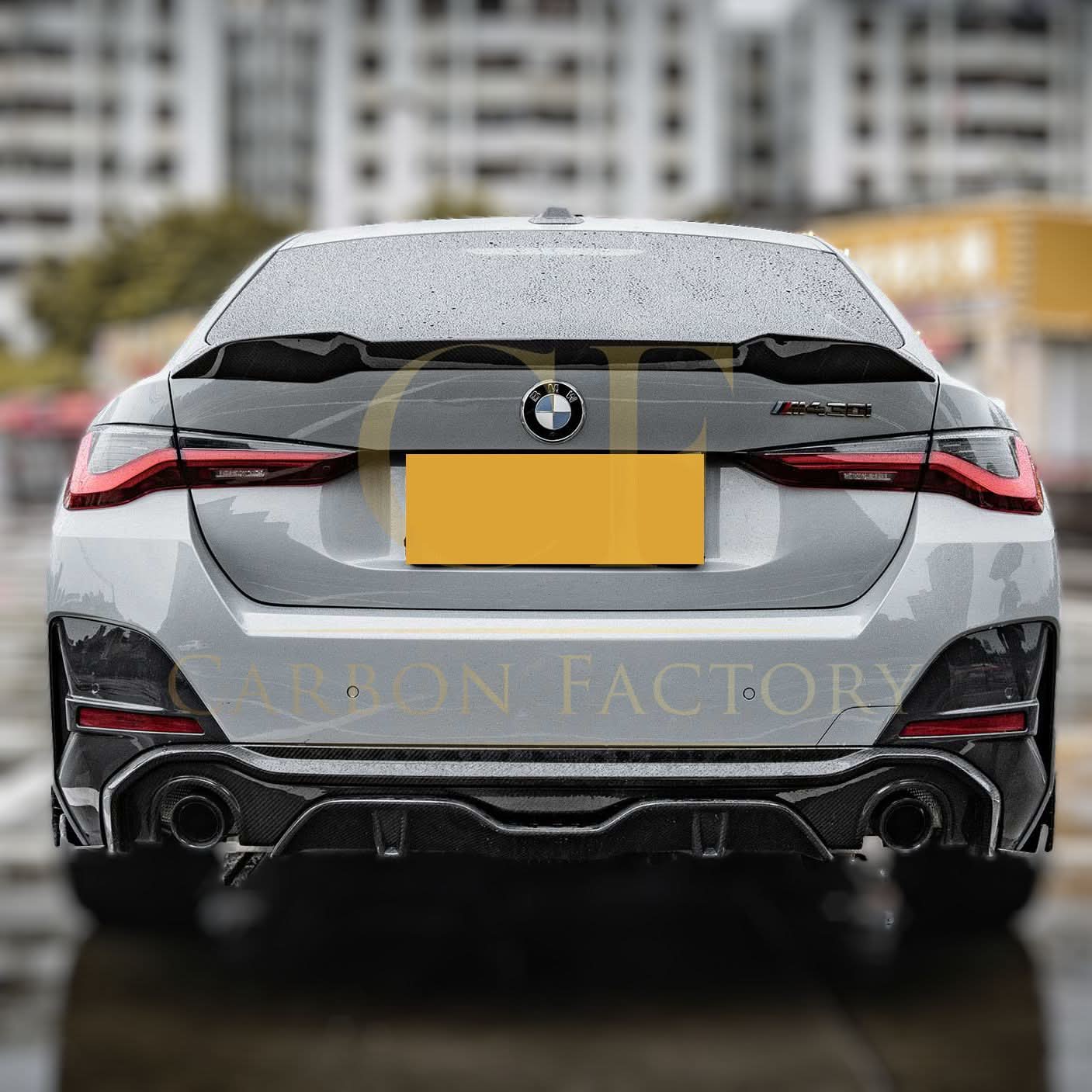 MP Style Pre-Preg Carbon Fibre Boot Spoiler for BMW G26 4 Series Gran Coupe i4 20-25