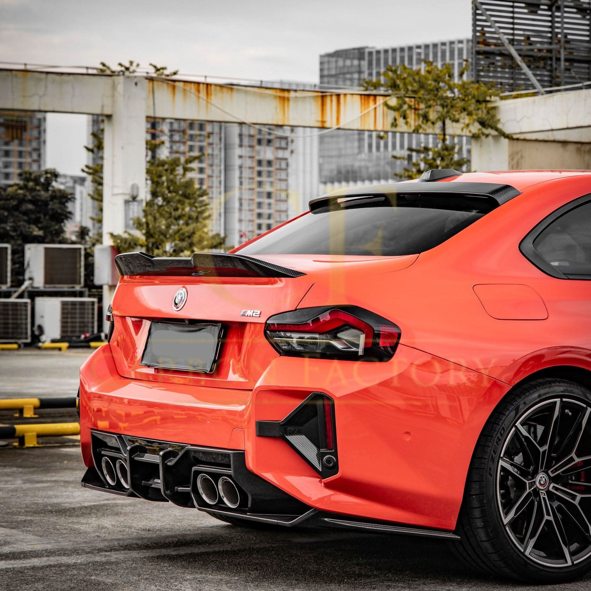 MP Style Pre-Preg Carbon Fibre Roof Spoiler for BMW G87 M2 G42 2 Series 23-Present