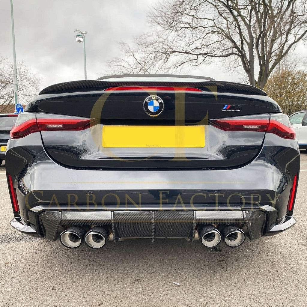 OEM Style Pre-Preg Carbon Fibre Boot Spoiler for BMW G23 4 Series G83 M4 20-Present