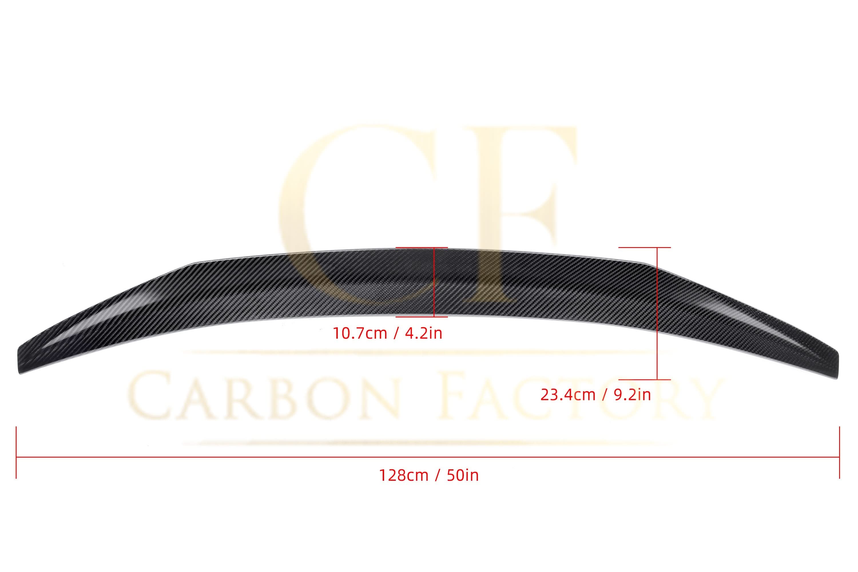 OEM Style Pre-Preg Carbon Fibre Boot Spoiler for Mercedes Benz W167 GLE Saloon 20-23