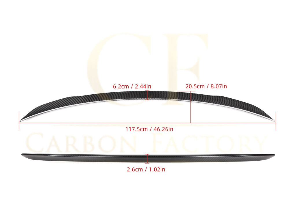 OEM Style Pre-Preg Carbon Fibre Boot Spoiler for Mercedes Benz W177 A Class Saloon 18-Present