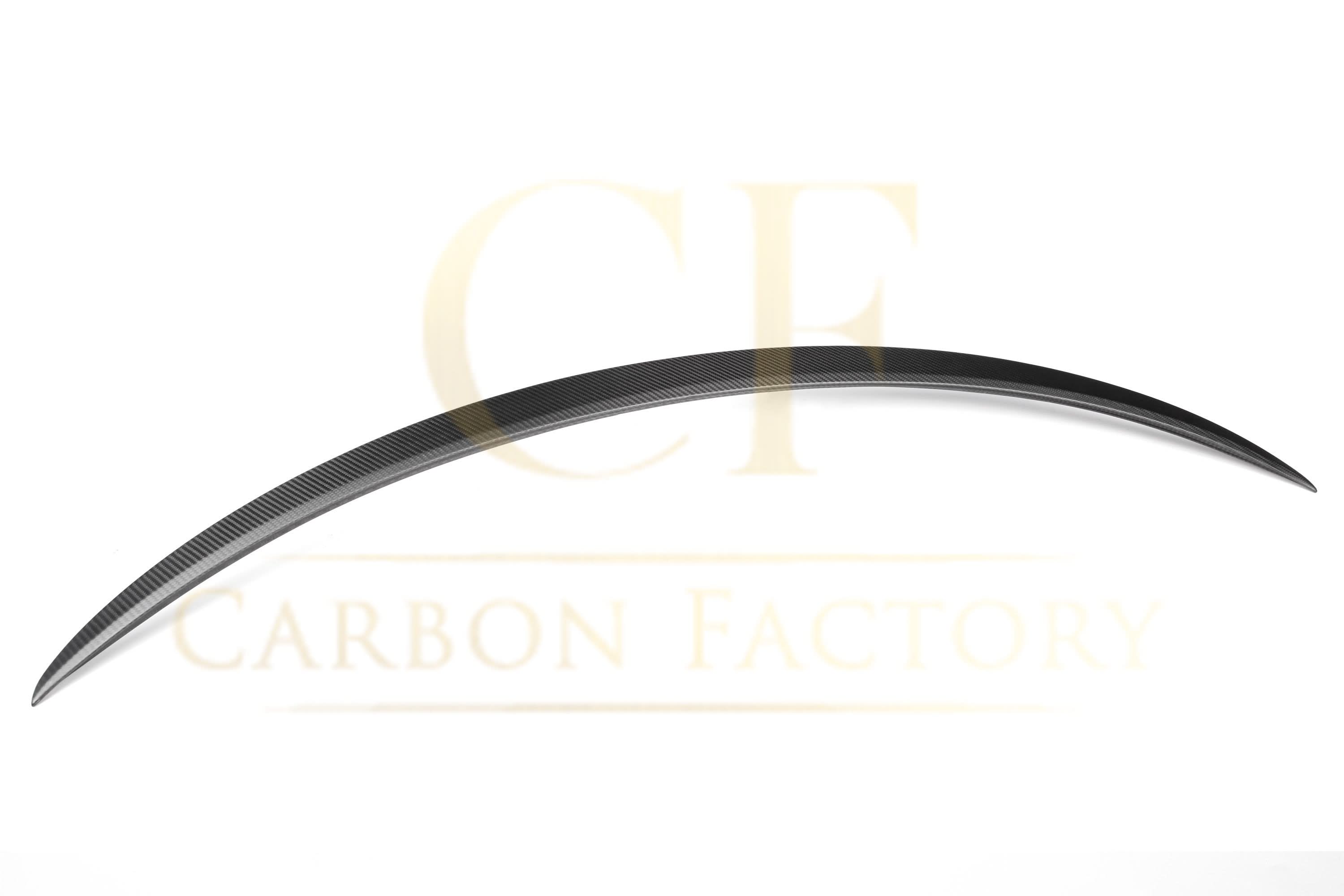 OEM Style Pre-Preg Matt Carbon Fibre Boot Spoiler for Tesla Model 3 16-23