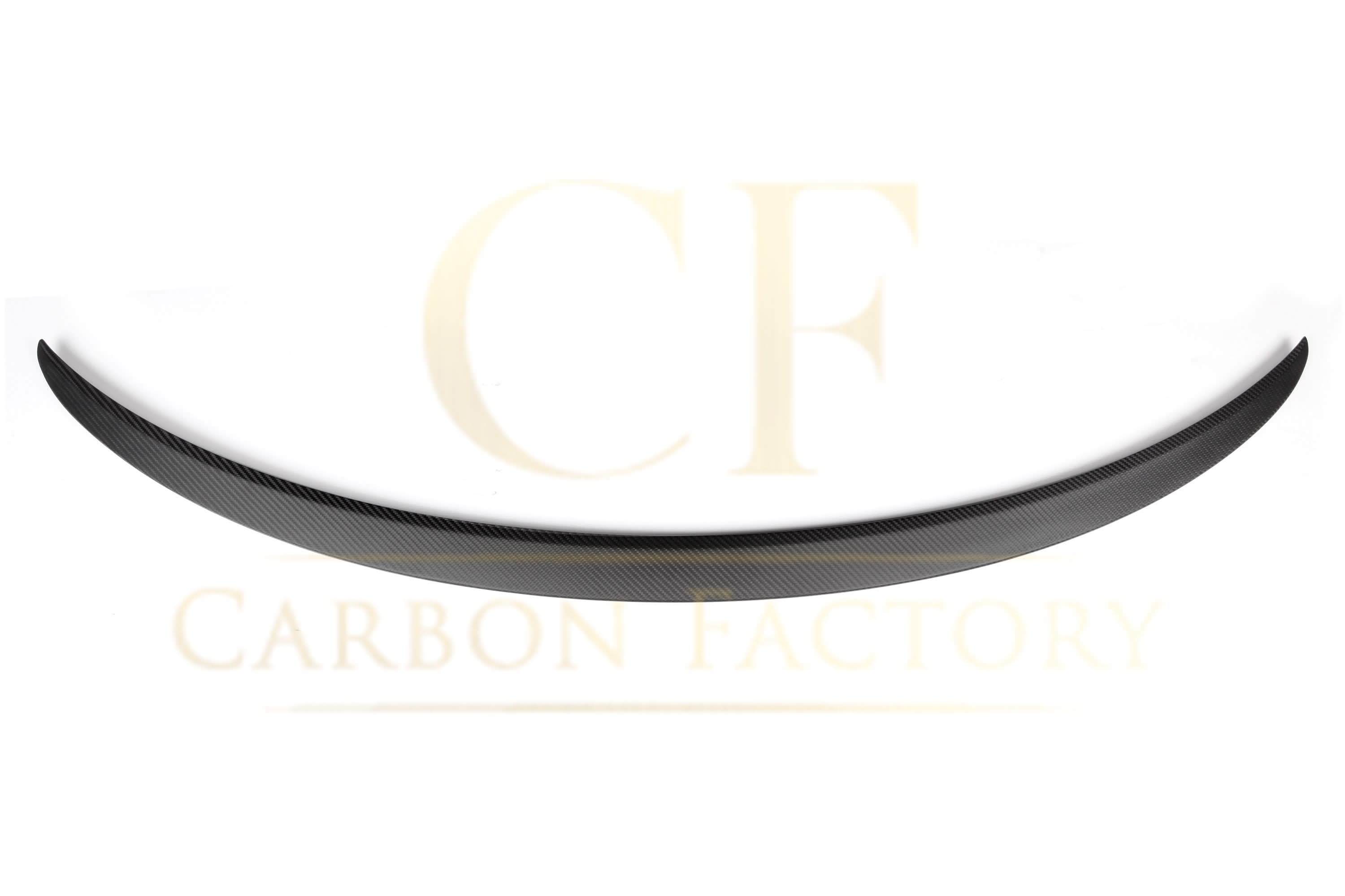OEM Style Pre-Preg Matt Carbon Fibre Boot Spoiler for Tesla Model 3 16-23