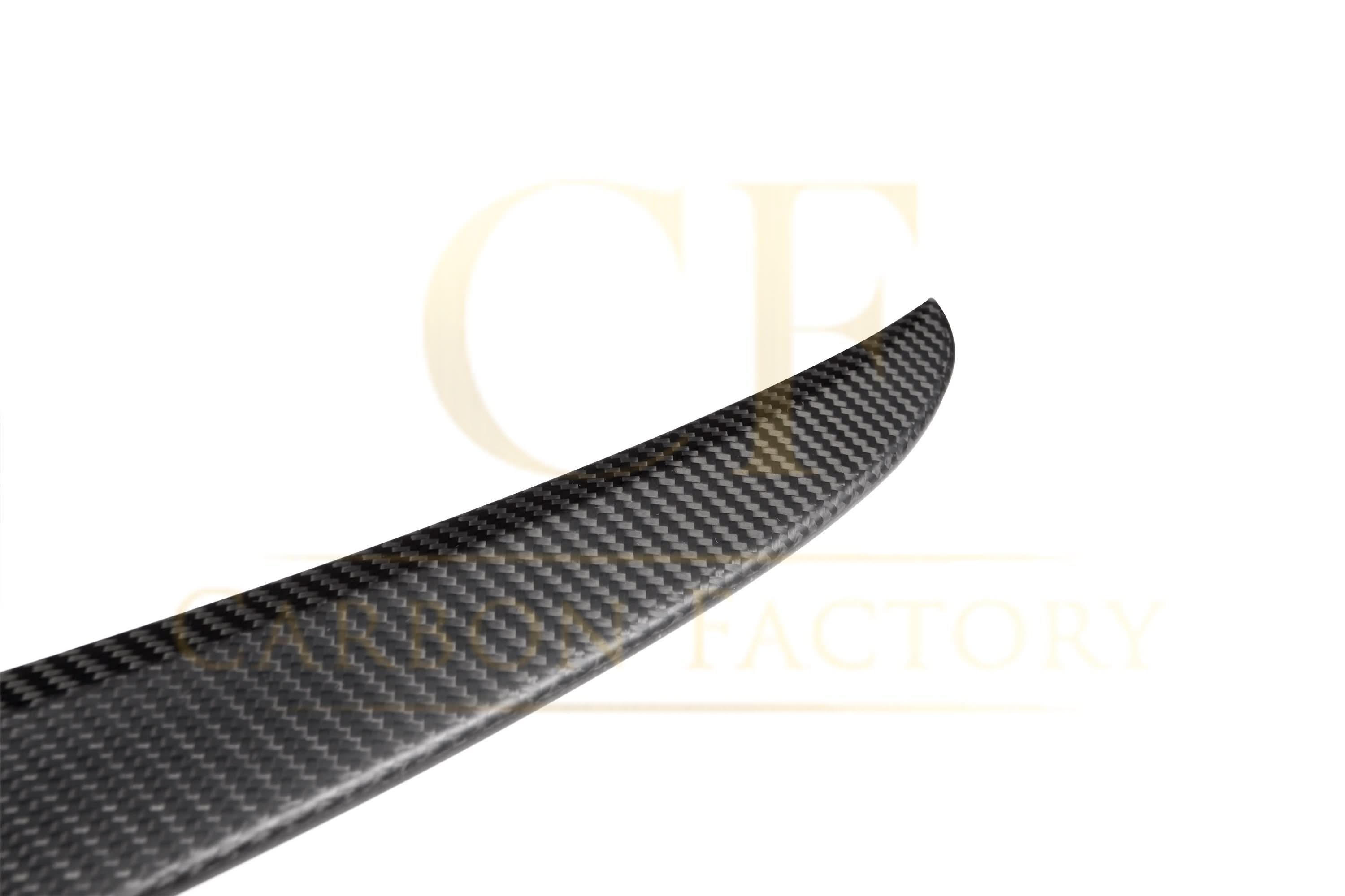 OEM Style Pre-Preg Matt Carbon Fibre Boot Spoiler for Tesla Model 3 16-23