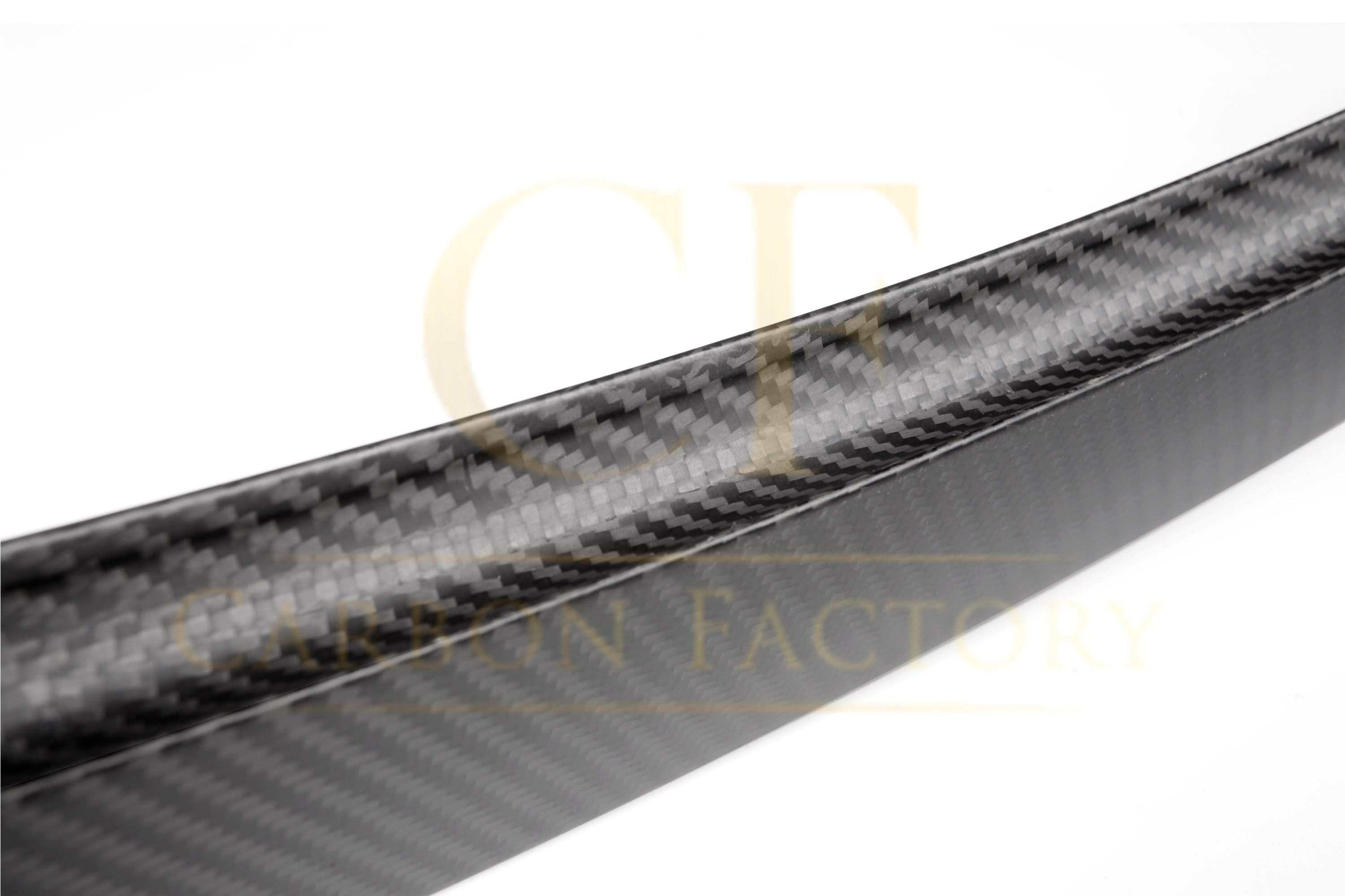 OEM Style Pre-Preg Matt Carbon Fibre Boot Spoiler for Tesla Model 3 16-23