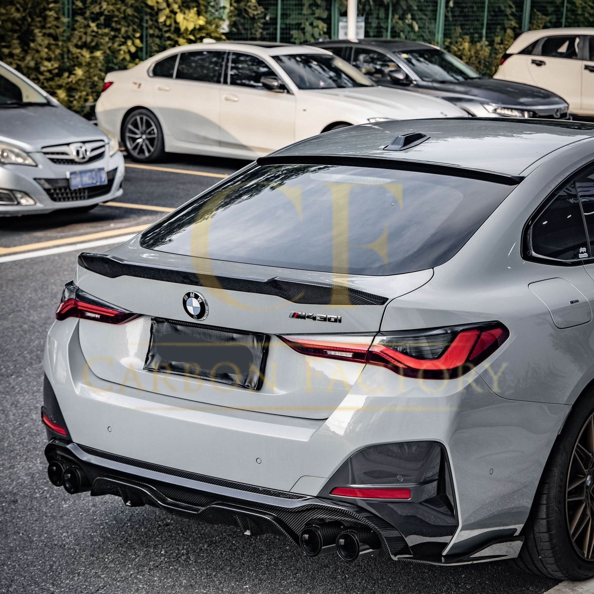 Pre-Preg Carbon Fibre Roof Spoiler for BMW G26 4 Series Gran Coupe i4 20-25
