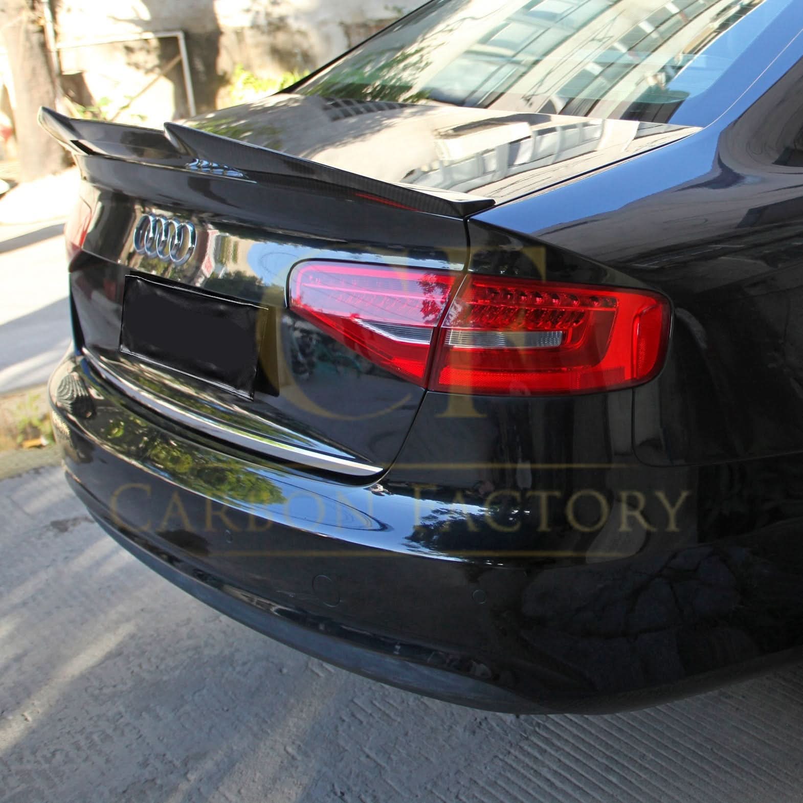 PSM Style Pre-Preg Carbon Fibre Boot Spoiler for Audi B8 B8.5 A5 S5 RS5 4 Door 07-16
