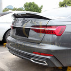 PSM Style Pre-Preg Carbon Fibre Boot Spoiler for Audi C8 A6 S6 19-24