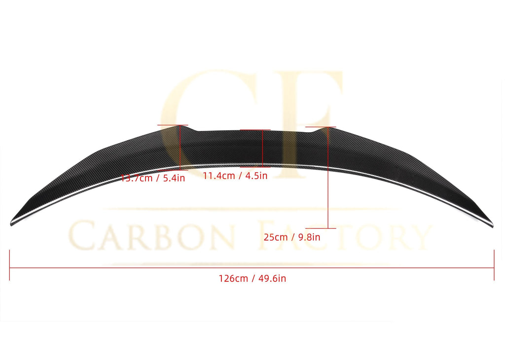 PSM Style Pre-Preg Carbon Fibre Boot Spoiler for Audi C8 A6 S6 19-24