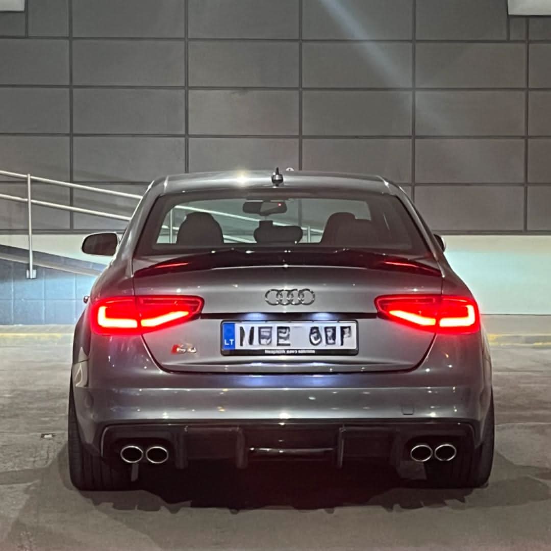 PSM Style Pre-Preg Carbon Fibre Boot Spoiler for Audi S4 B8 B8.5 08-15