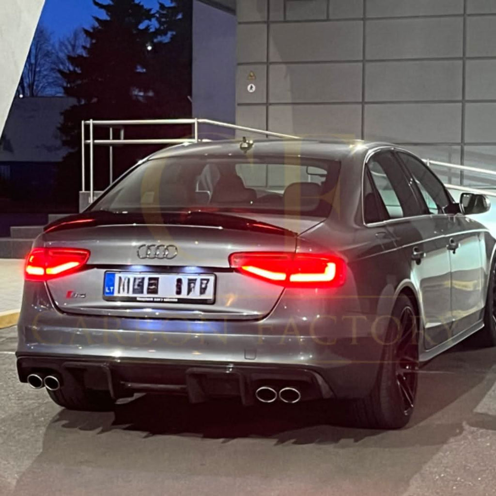 PSM Style Pre-Preg Carbon Fibre Boot Spoiler for Audi S4 B8 B8.5 08-15