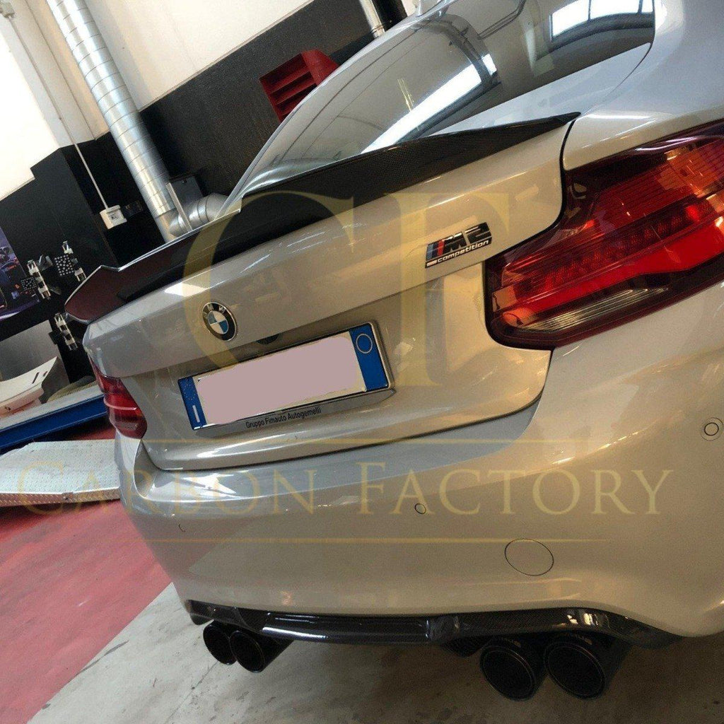 PSM Style Pre-Preg Carbon Fibre Boot Spoiler for BMW 2 Series F22 F87 M2 13-21