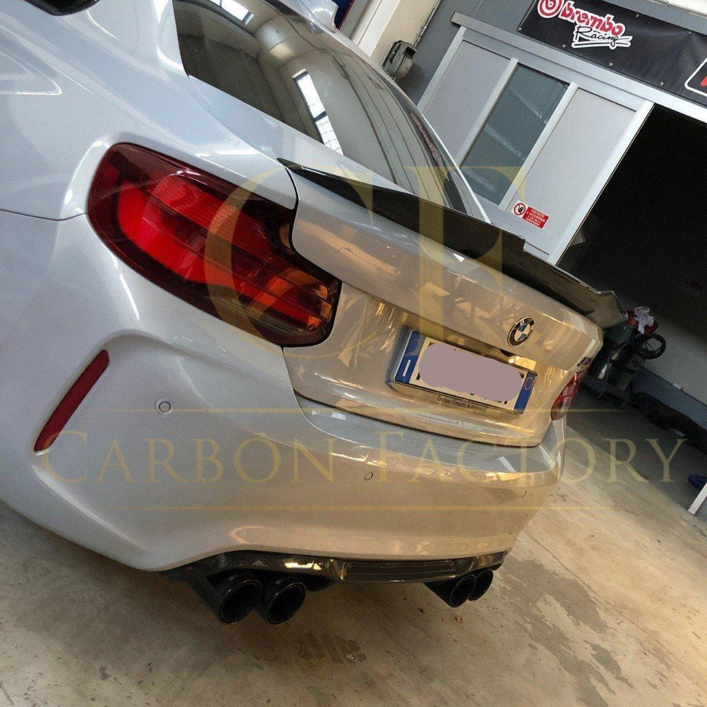 PSM Style Pre-Preg Carbon Fibre Boot Spoiler for BMW 2 Series F22 F87 M2 13-21