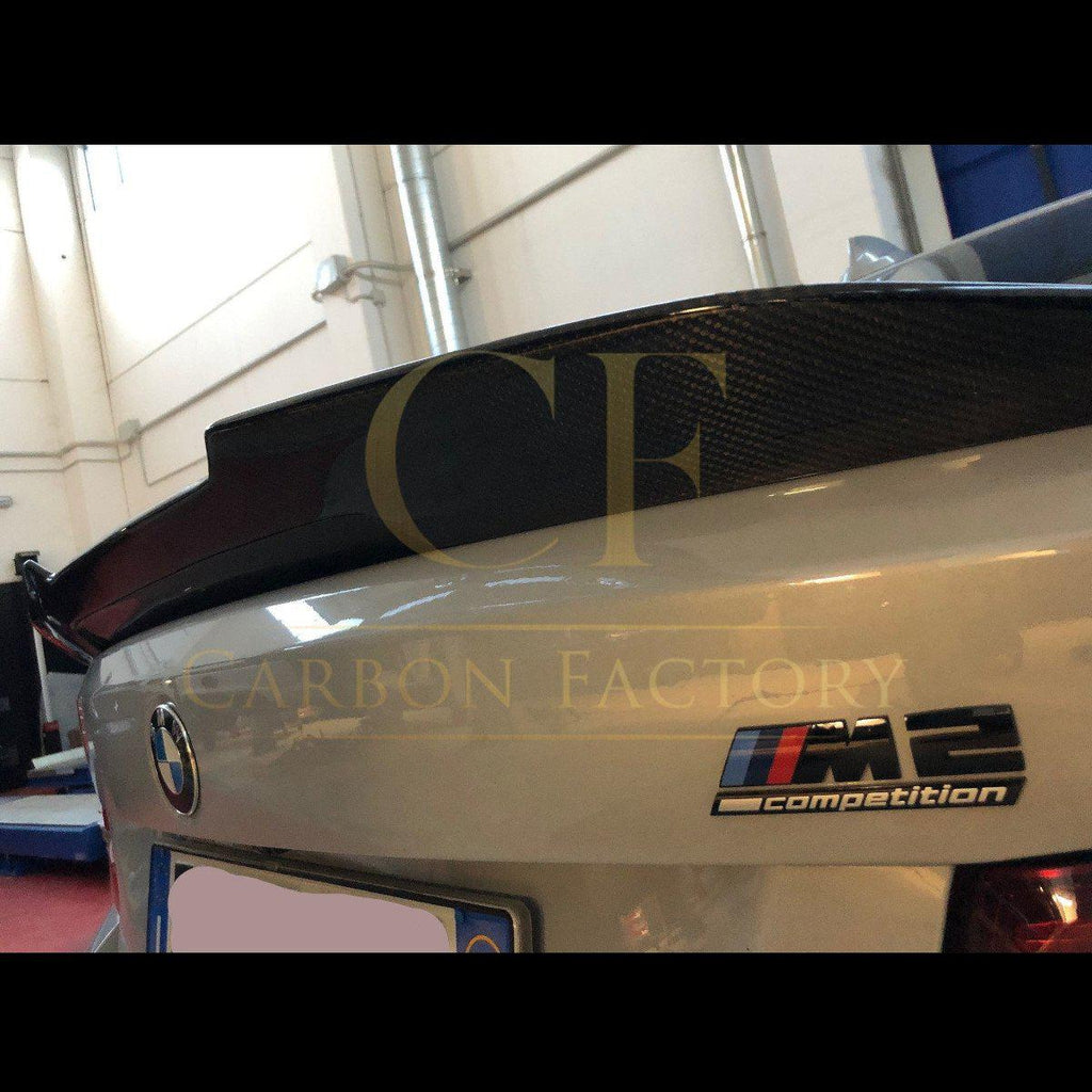 PSM Style Pre-Preg Carbon Fibre Boot Spoiler for BMW 2 Series F22 F87 M2 13-21
