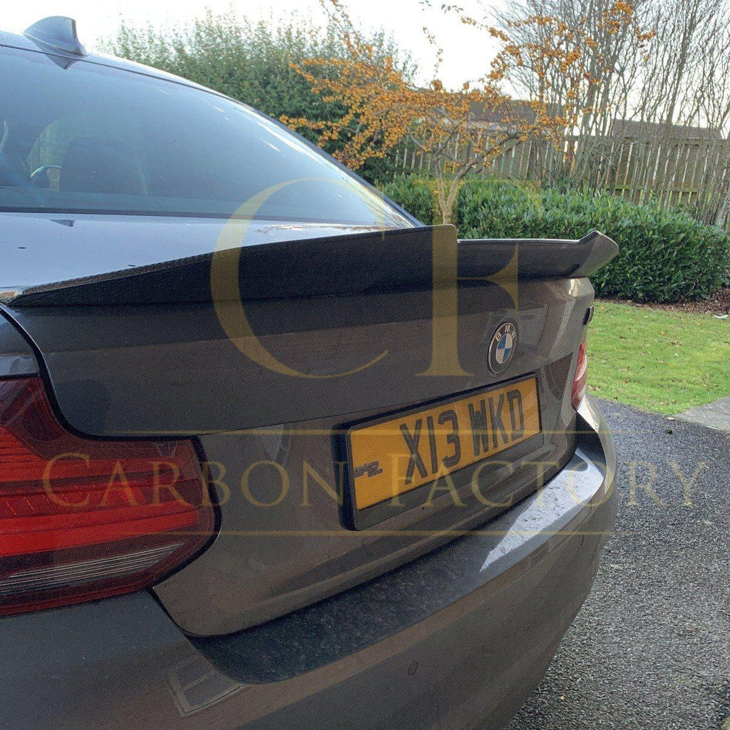 PSM Style Pre-Preg Carbon Fibre Boot Spoiler for BMW 2 Series F22 F87 M2 13-21