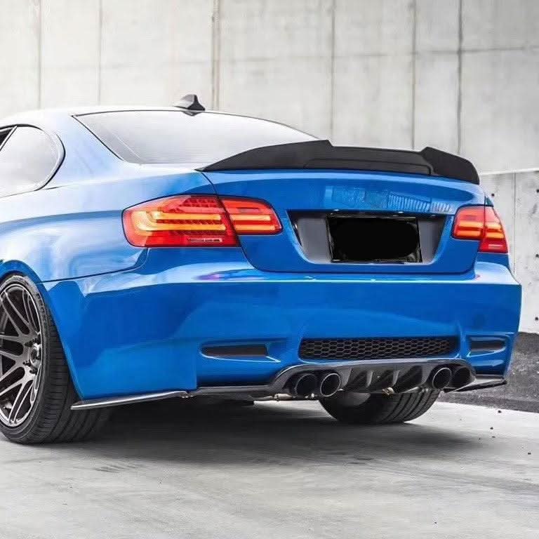 PSM Style Pre-Preg Carbon Fibre Boot Spoiler for BMW 3 Series E92 Coupe inc M3 07-13