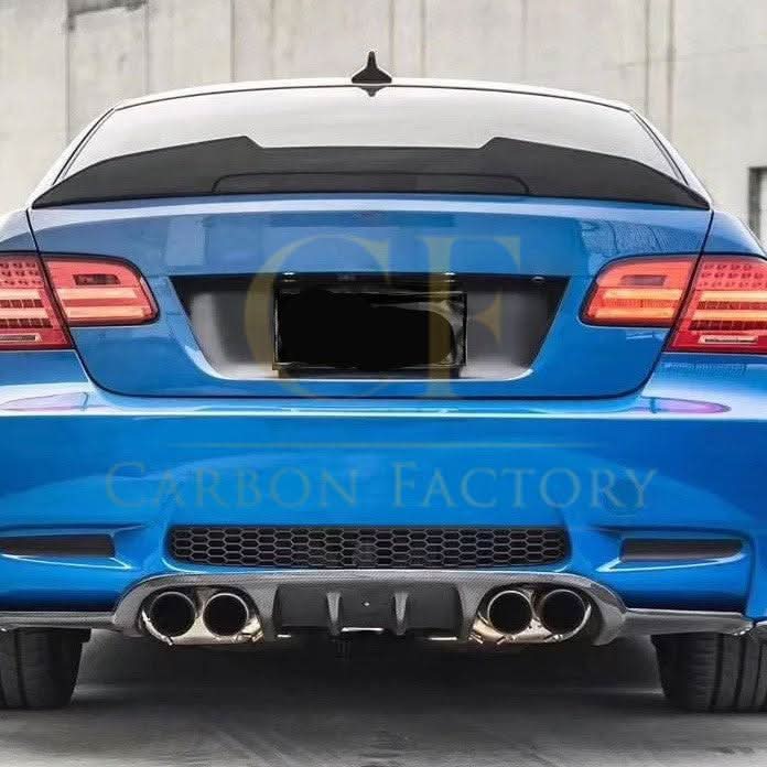 PSM Style Pre-Preg Carbon Fibre Boot Spoiler for BMW 3 Series E92 Coupe inc M3 07-13