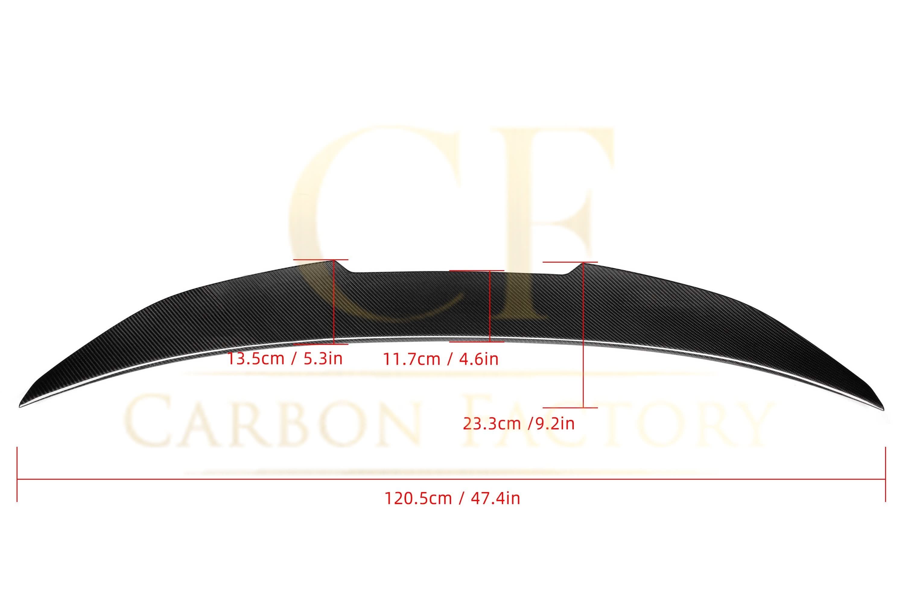 PSM Style Pre-Preg Carbon Fibre Boot Spoiler for BMW 3 Series E92 Coupe inc M3 07-13