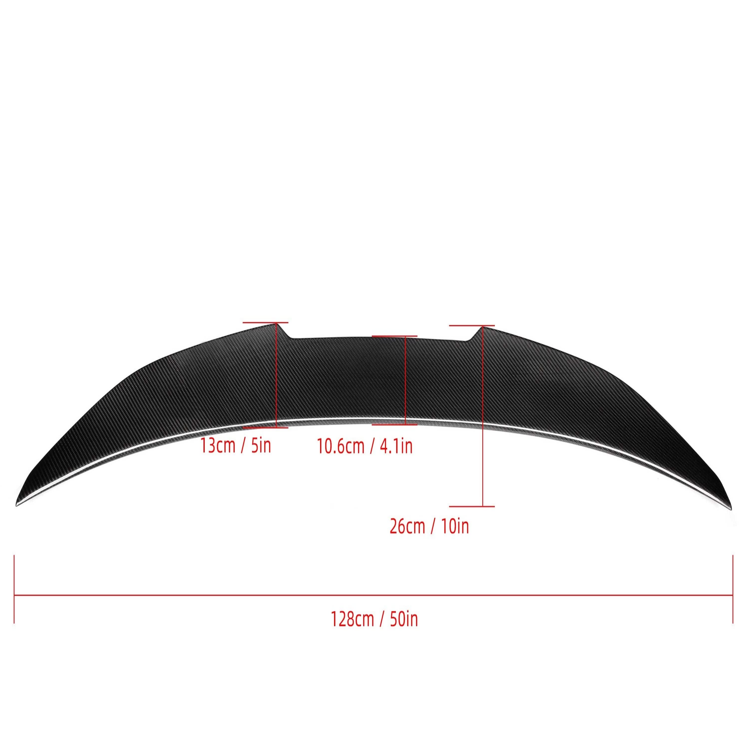 PSM Style Pre-Preg Carbon Fibre Boot Spoiler for BMW 3 Series E93 Convertible inc M3 07-13