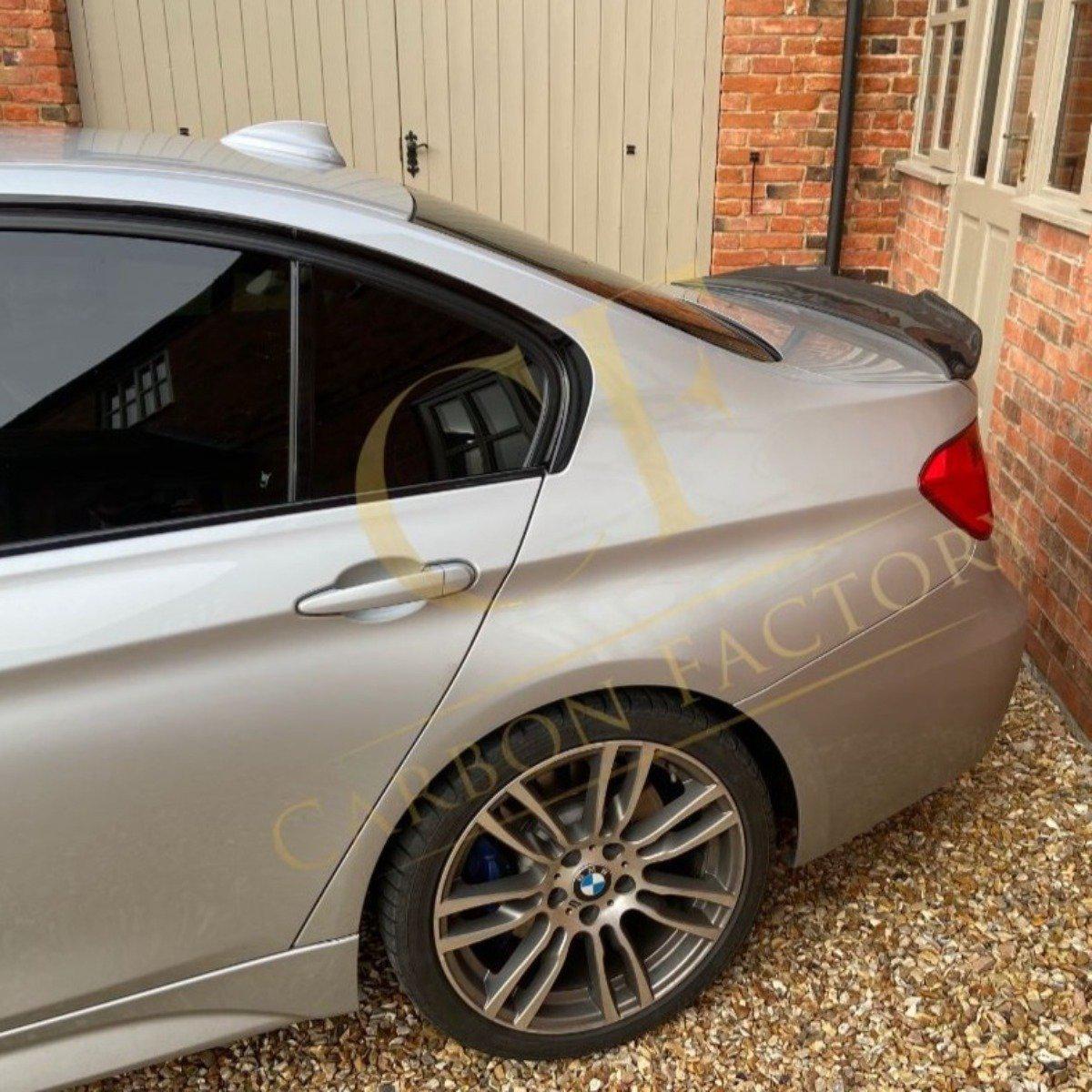 PSM Style Pre-Preg Carbon Fibre Boot Spoiler for BMW 3 Series F30 F80 Saloon inc M3 13-18