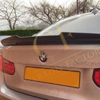 PSM Style Pre-Preg Carbon Fibre Boot Spoiler for BMW 3 Series F30 F80 Saloon inc M3 13-18