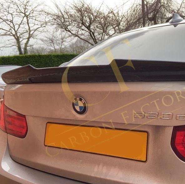 PSM Style Pre-Preg Carbon Fibre Boot Spoiler for BMW 3 Series F30 F80 Saloon inc M3 13-18