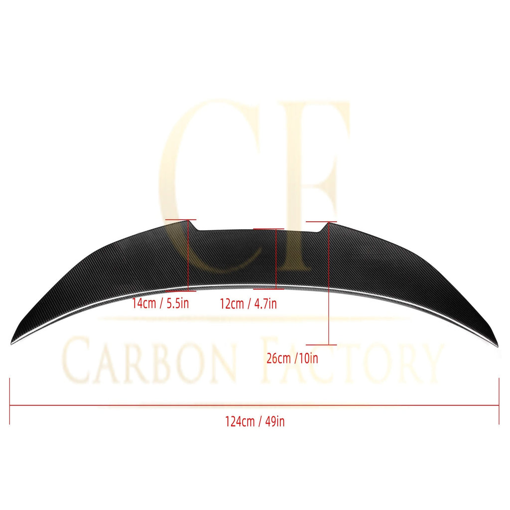 PSM Style Pre-Preg Carbon Fibre Boot Spoiler for BMW 3 Series F30 F80 Saloon inc M3 13-18