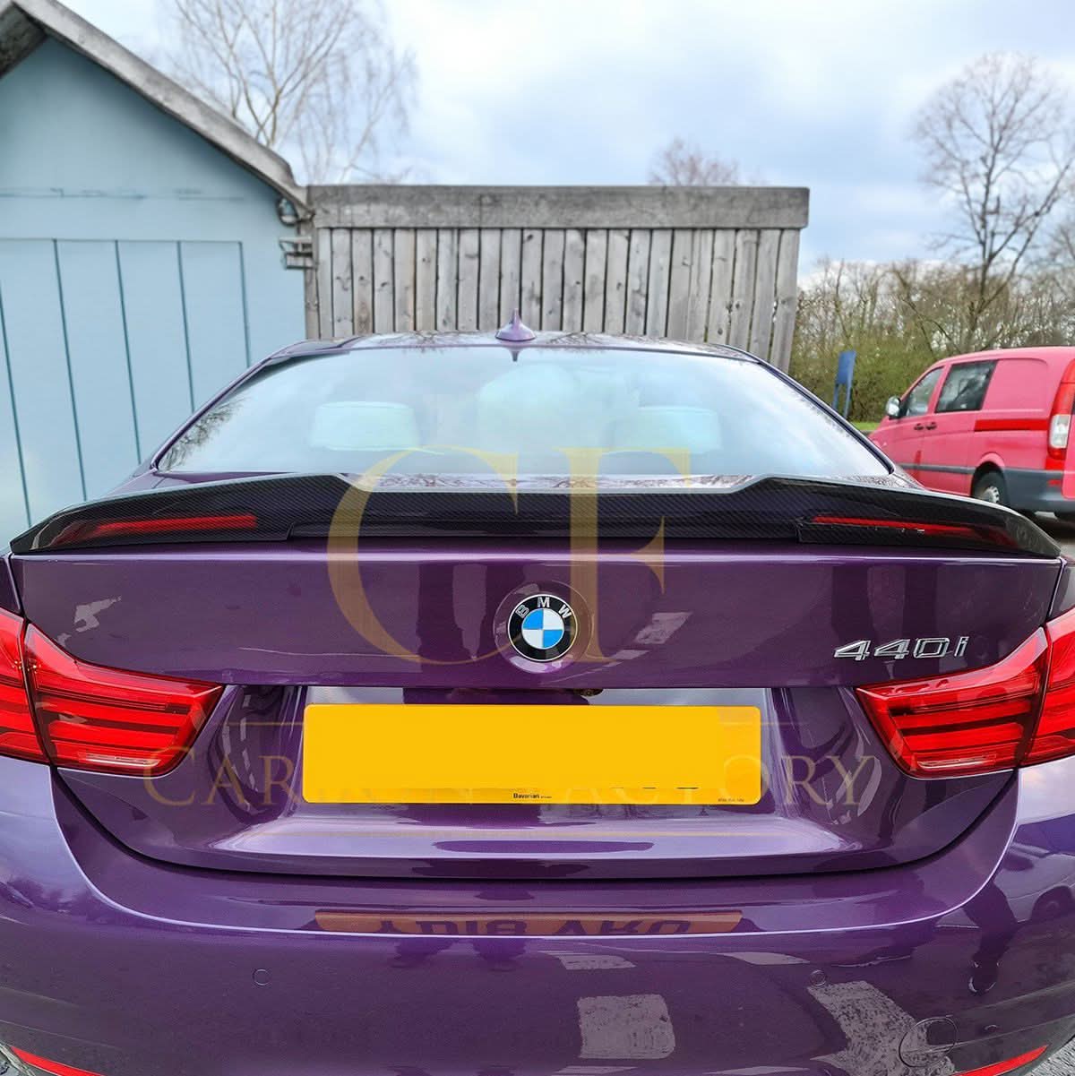 PSM Style Pre-Preg Carbon Fibre Boot Spoiler for BMW 4 Series F32 Coupe 14-20