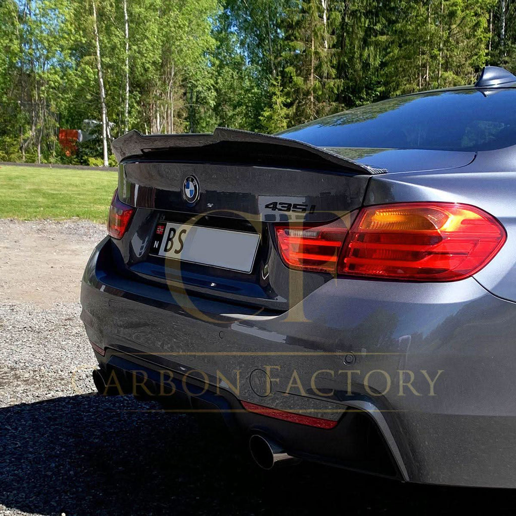 PSM Style Pre-Preg Carbon Fibre Boot Spoiler for BMW 4 Series F32 Coupe 14-20