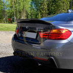 PSM Style Pre-Preg Carbon Fibre Boot Spoiler for BMW 4 Series F32 Coupe 14-20