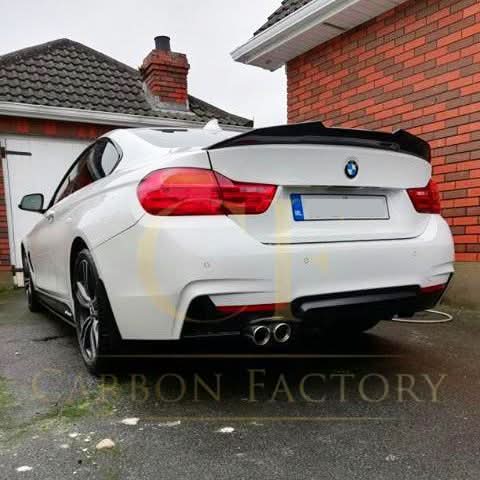 PSM Style Pre-Preg Carbon Fibre Boot Spoiler for BMW 4 Series F32 Coupe 14-20