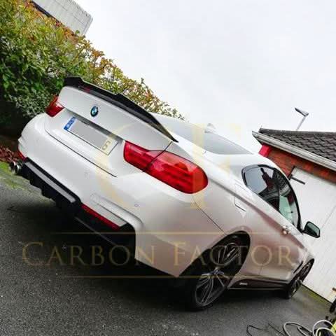 PSM Style Pre-Preg Carbon Fibre Boot Spoiler for BMW 4 Series F32 Coupe 14-20