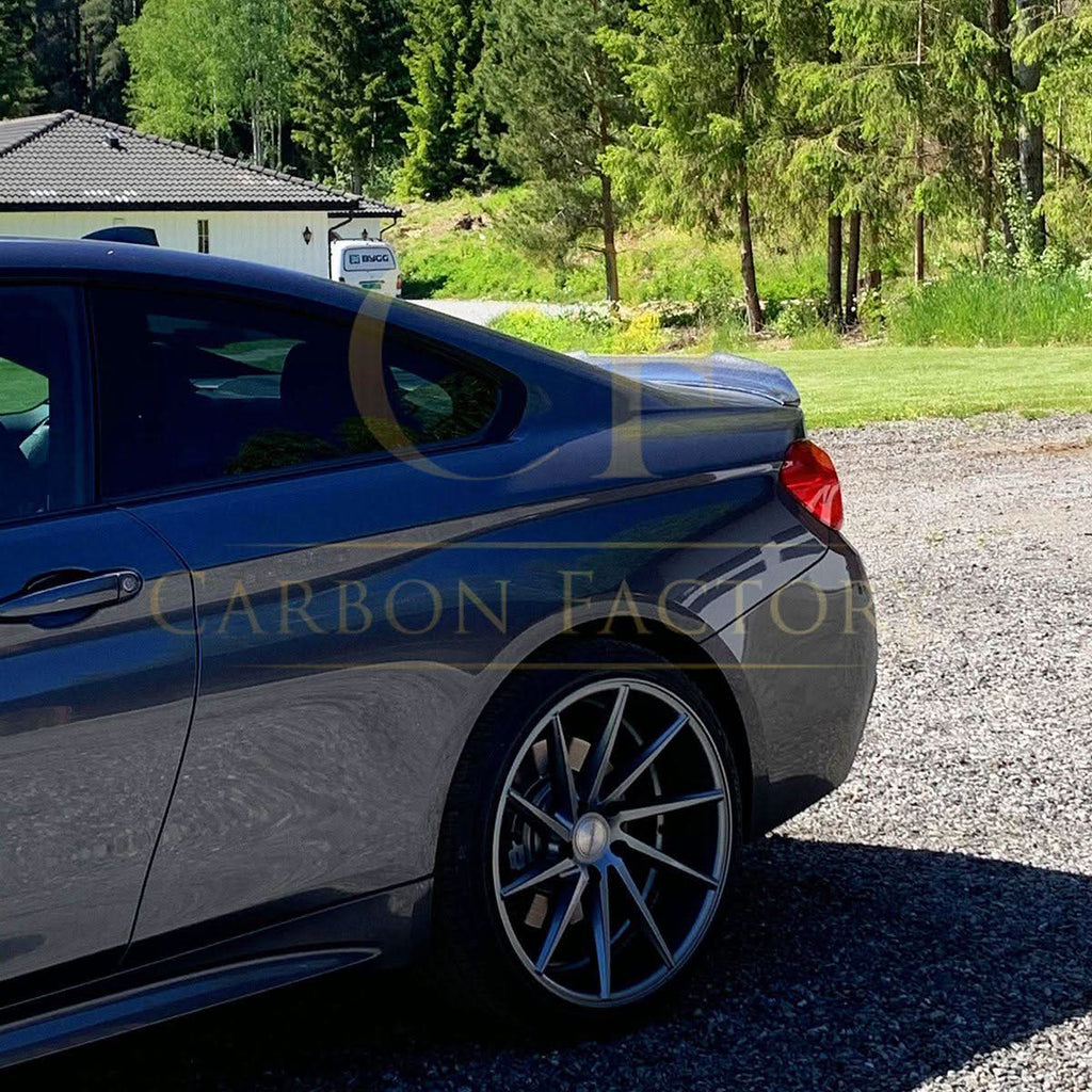PSM Style Pre-Preg Carbon Fibre Boot Spoiler for BMW 4 Series F32 Coupe 14-20