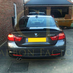 PSM Style Pre-Preg Carbon Fibre Boot Spoiler for BMW 4 Series F32 Coupe 14-20