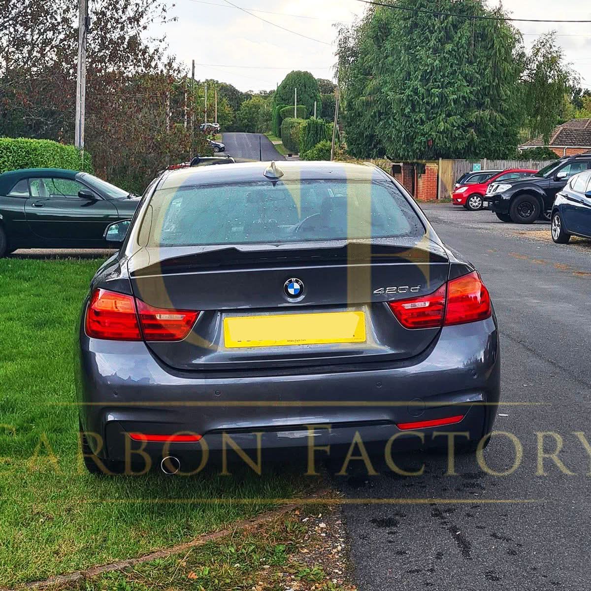 PSM Style Pre-Preg Carbon Fibre Boot Spoiler for BMW 4 Series F32 Coupe 14-20