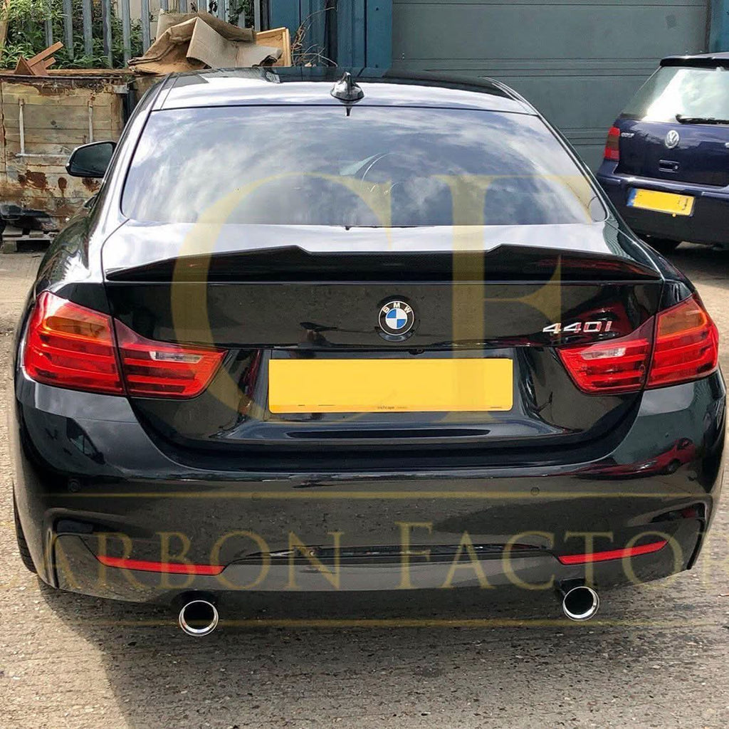 PSM Style Pre-Preg Carbon Fibre Boot Spoiler for BMW 4 Series F32 Coupe 14-20