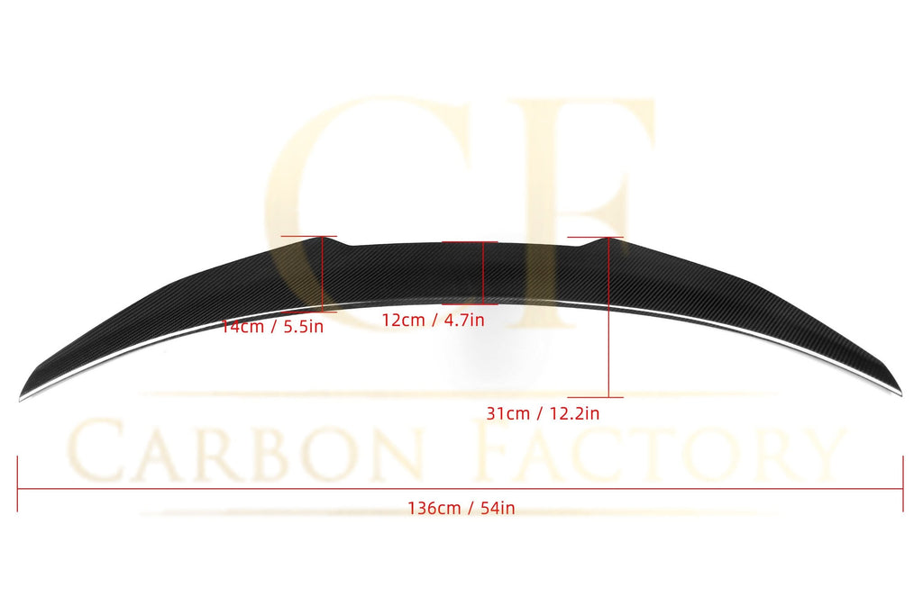 PSM Style Pre-Preg Carbon Fibre Boot Spoiler for BMW F16 X6 F86 X6M 15-18