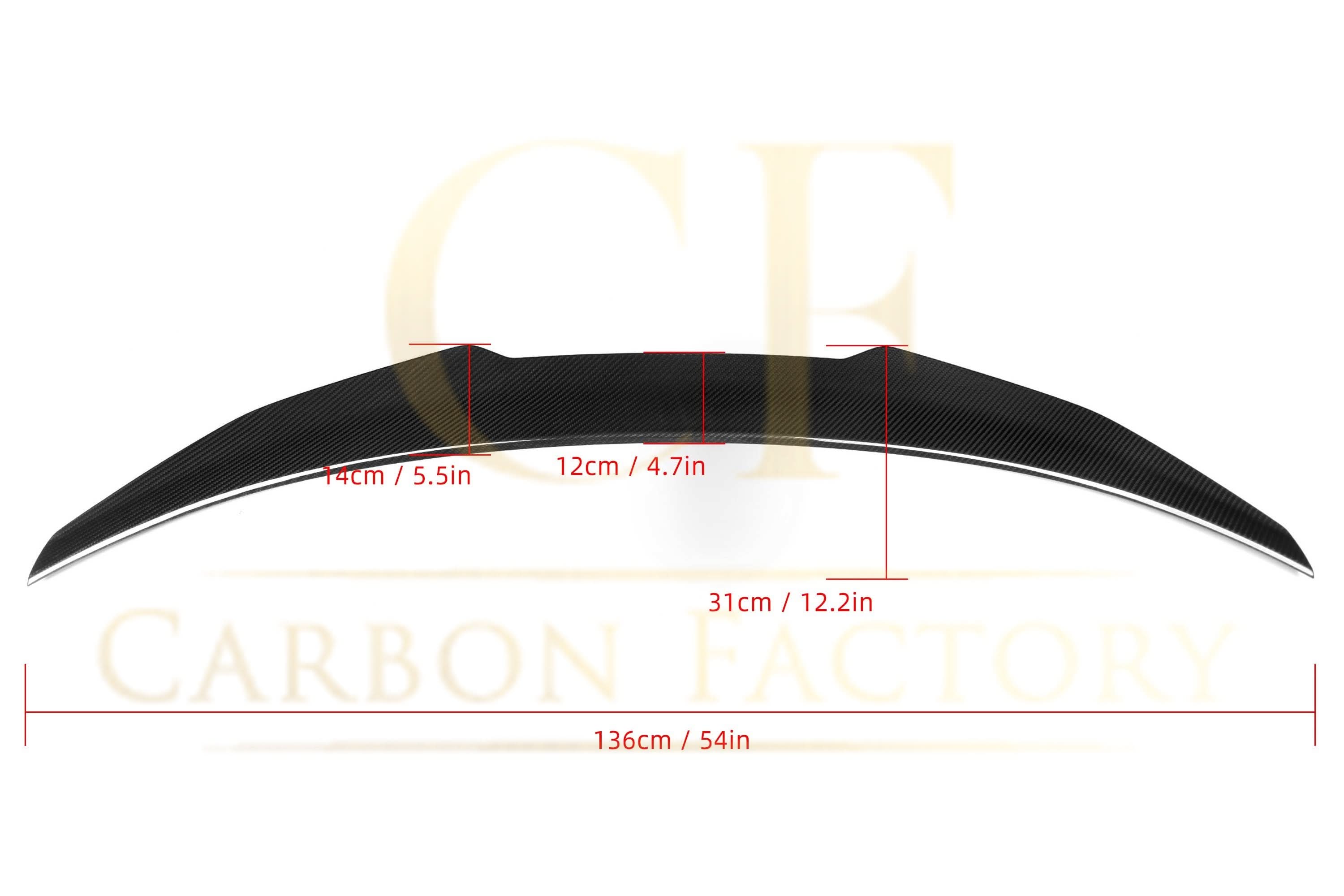 PSM Style Pre-Preg Carbon Fibre Boot Spoiler for BMW F16 X6 F86 X6M 15-18