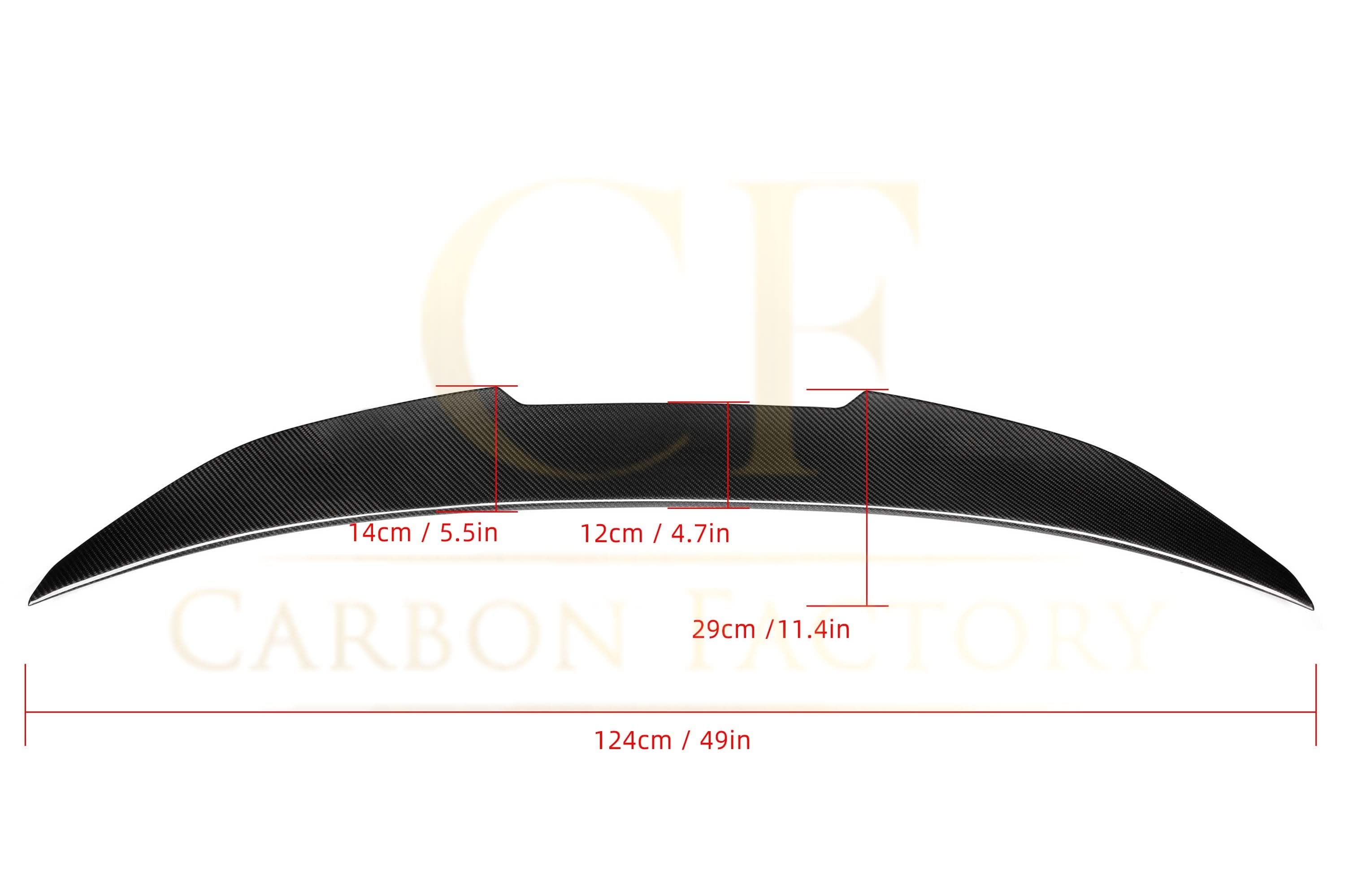 PSM Style Pre-Preg Carbon Fibre Boot Spoiler for BMW G16 8 Series F93 M8 4 Door 18-Present