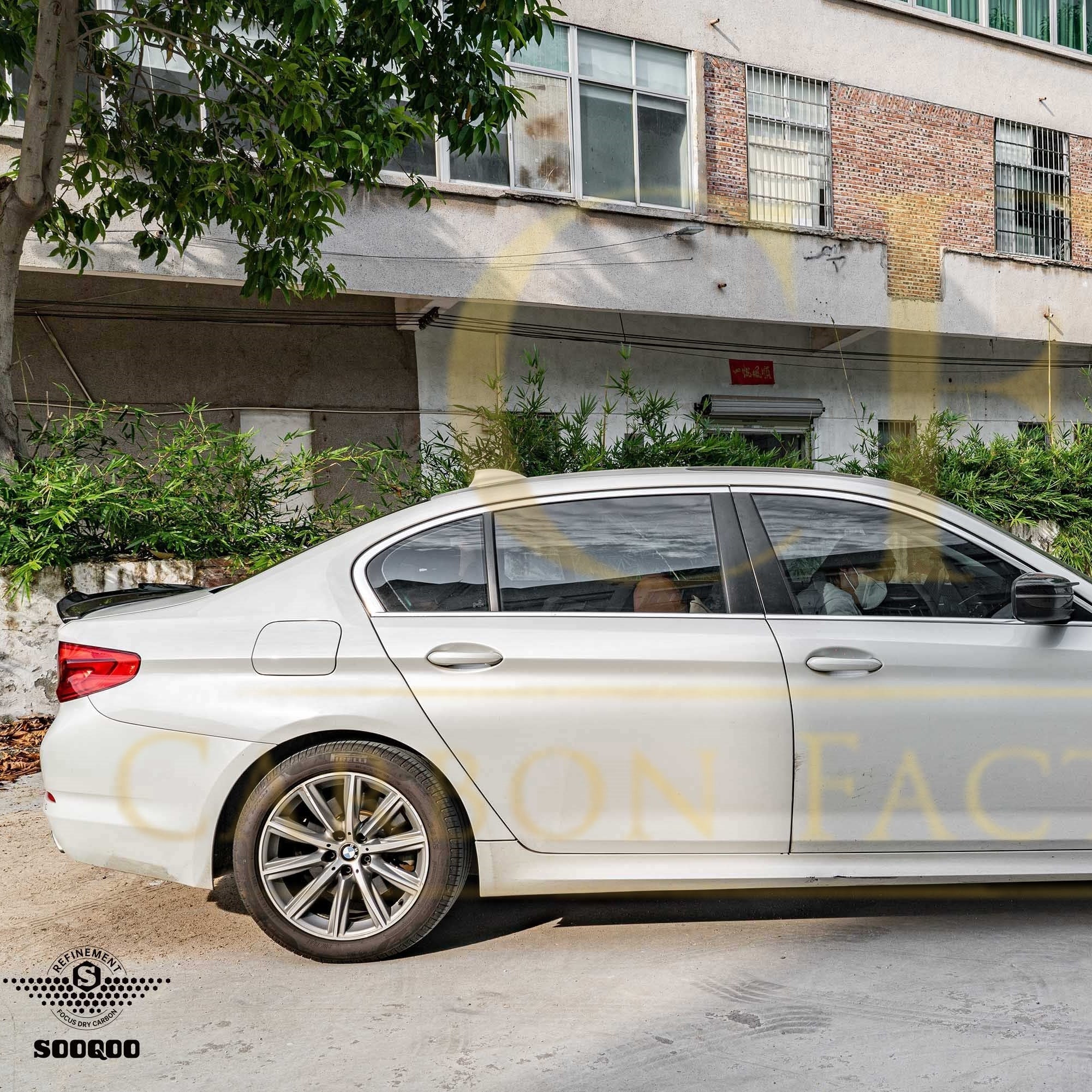 PSM Style Pre-Preg Carbon Fibre Boot Spoiler for BMW G30 5 Series F90 M5 17-23